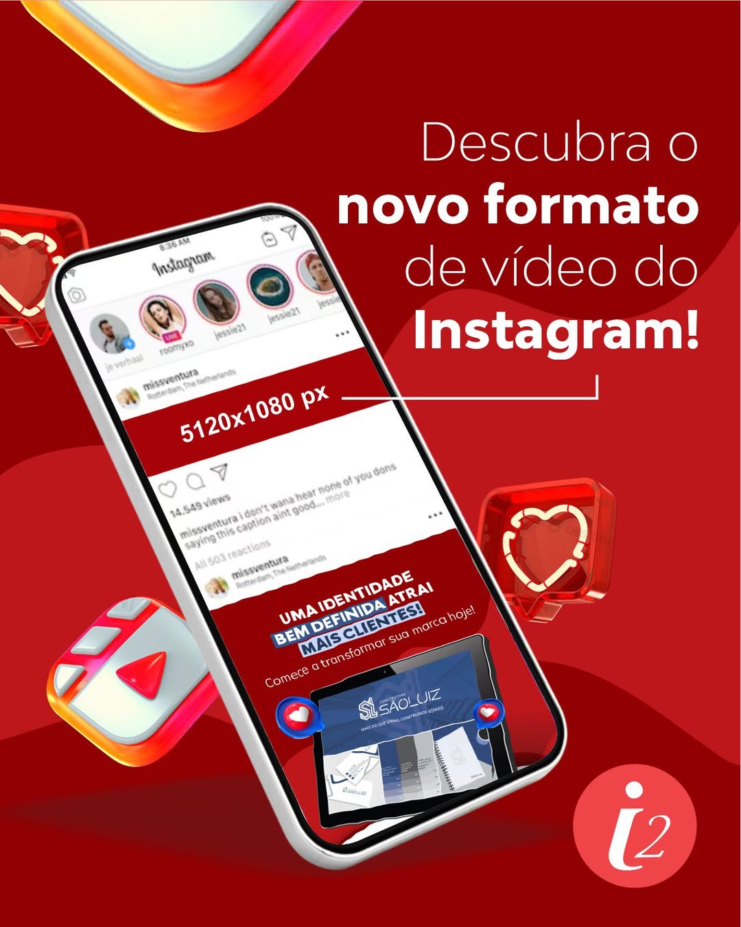 Descubra o novo formato de video do Instagram